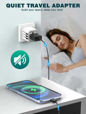 TECSIX slim side profile demonstrating lightweight travel convenience benefit