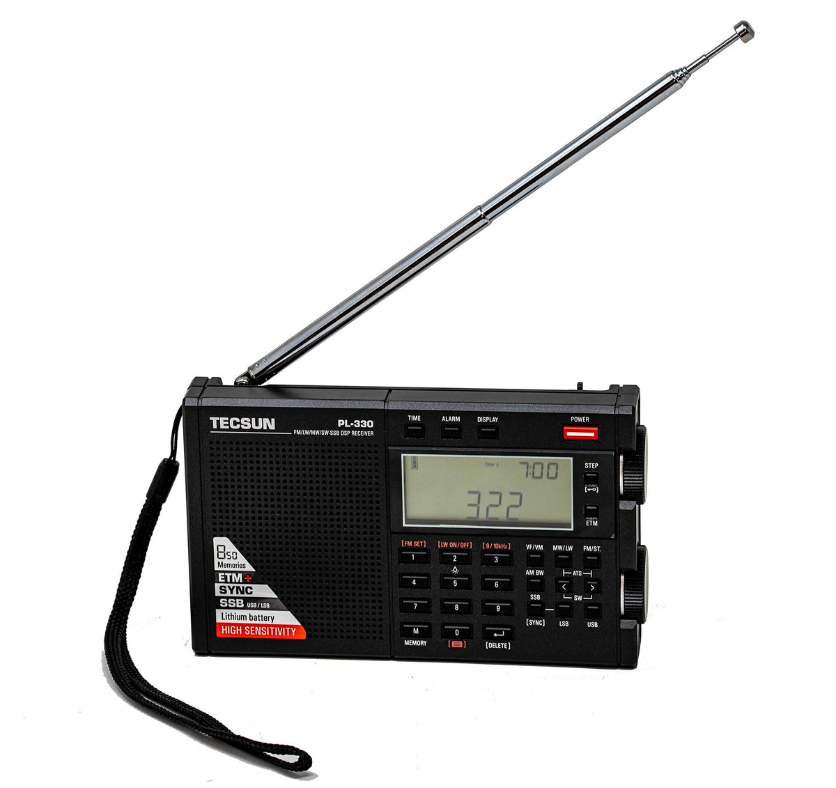TECSUN PL330 SSB capability highlights versatile signal reception