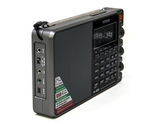 TECSUN PL880 rear view showing antenna port