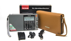 TECSUN PL880 package contents with manual and pouch