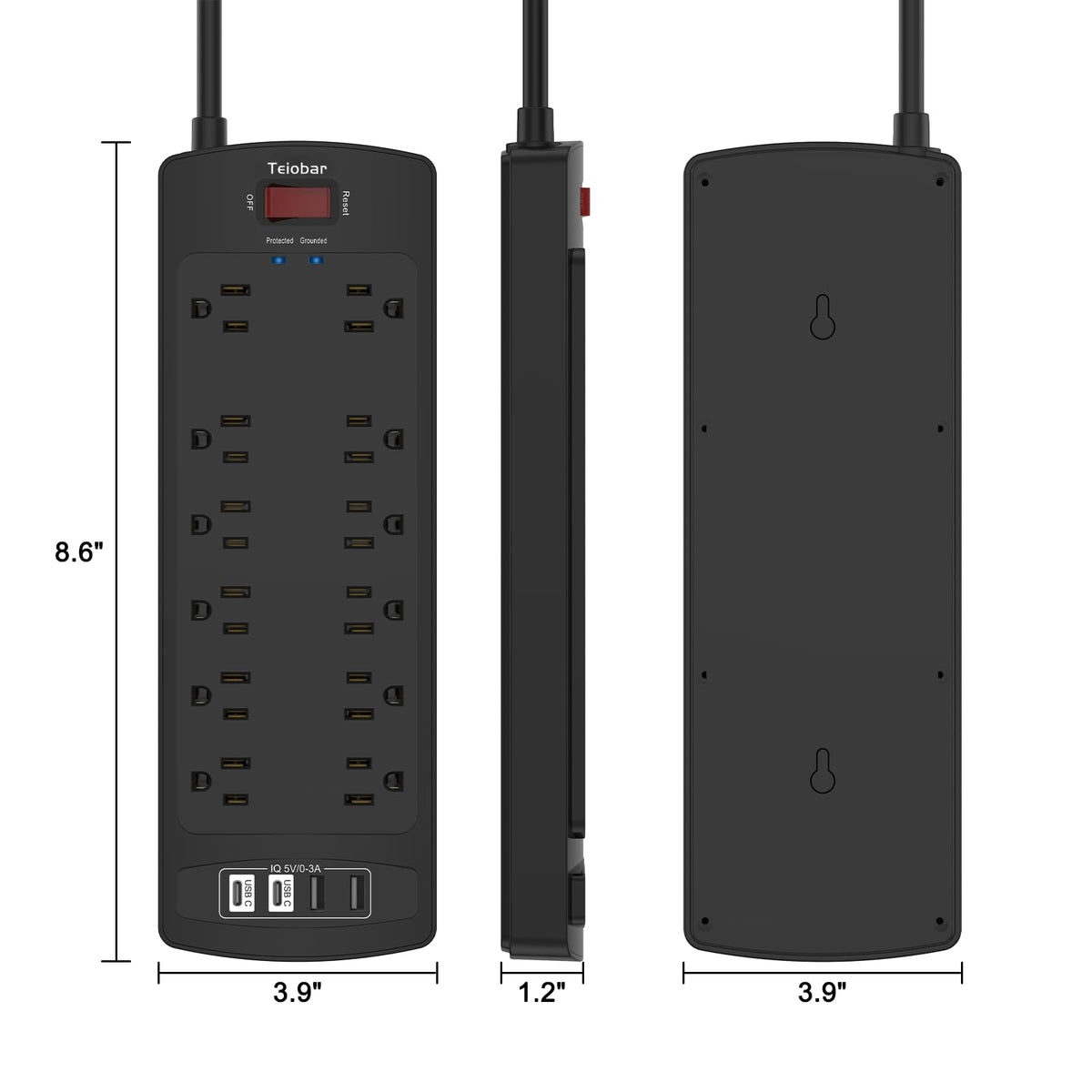 Teiobar packaged with manual and box, ensures easy setup and support