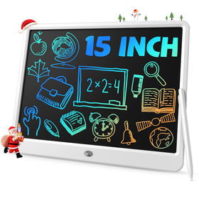 TEKFUN front view large 15 inch writing tablet showing clear bold notes and easy readability