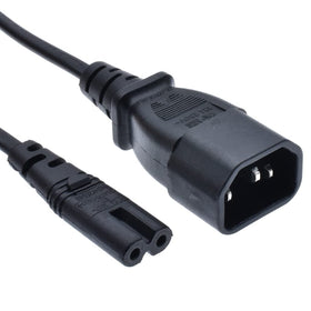 tekit close-up of figure-8 c7 plug highlighting compact design and safety