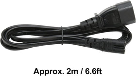tekit cable connected inside a server rack showing tidy professional setup
