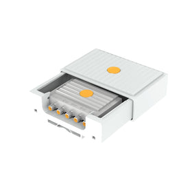 Televes SmartKom ports and labels highlighting multi-antenna connections for easy setup.