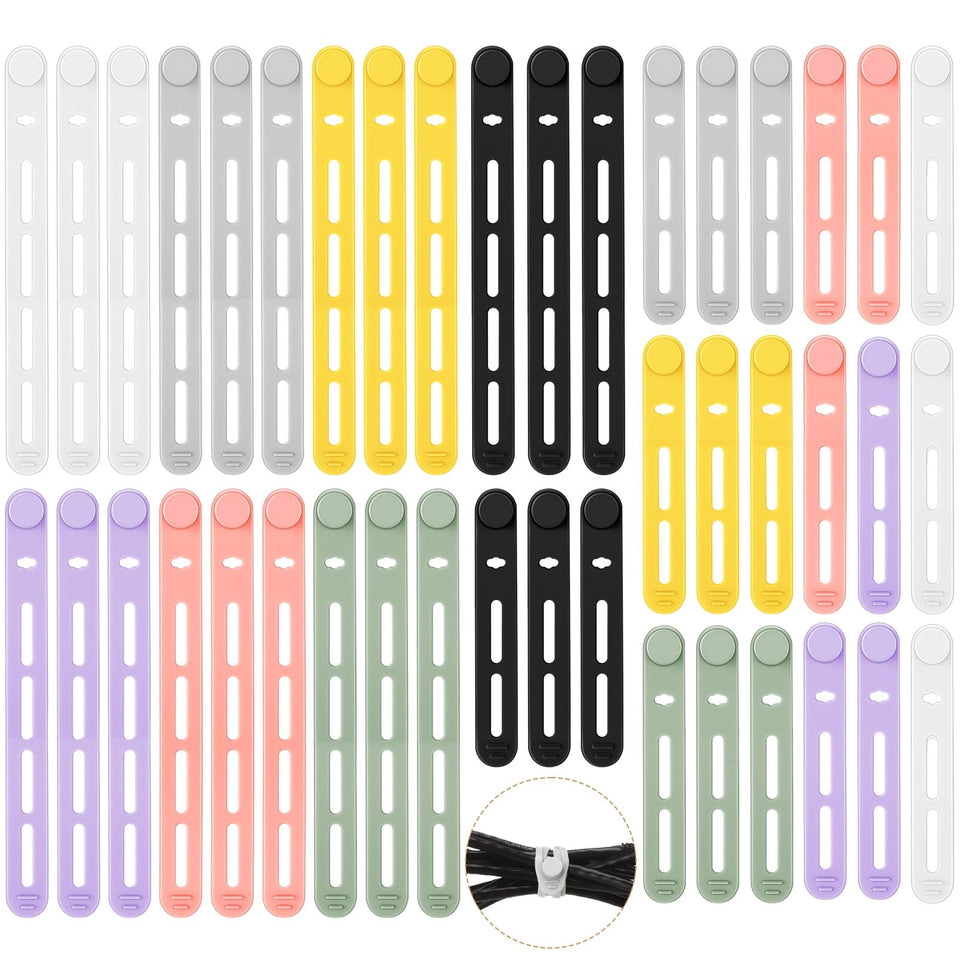 Tellegloww large silicone cable tie in pink offers durable, reusable cord management for everyday devices.