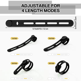 Tellegloww travel-friendly design keeps cords organized in bags.