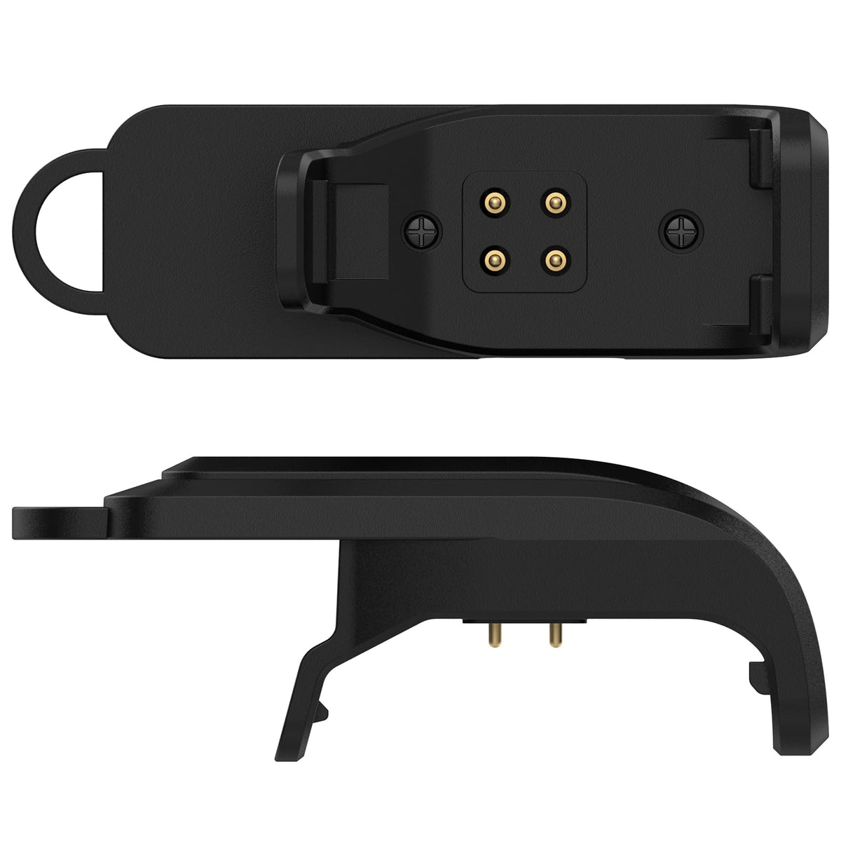 TenCloud contact closeup revealing aligned charging pins for reliable transfer