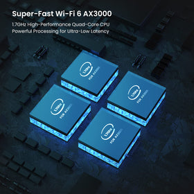 Tenda AX3000 Nova mesh setup in living room for stable streaming