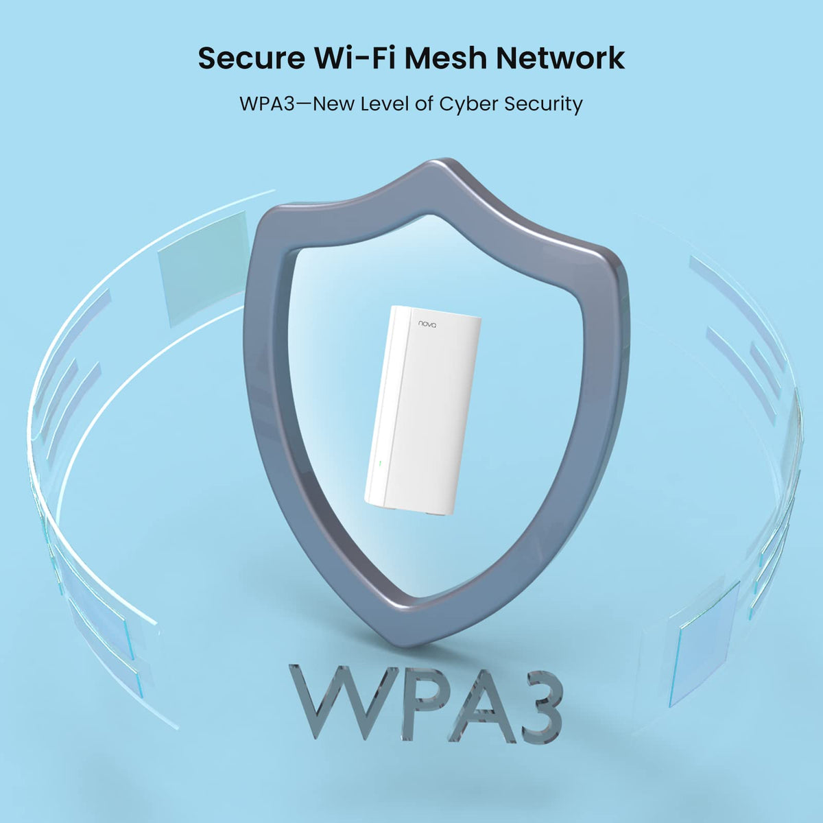 Tenda AX3000 Nova smartphone control for quick network management