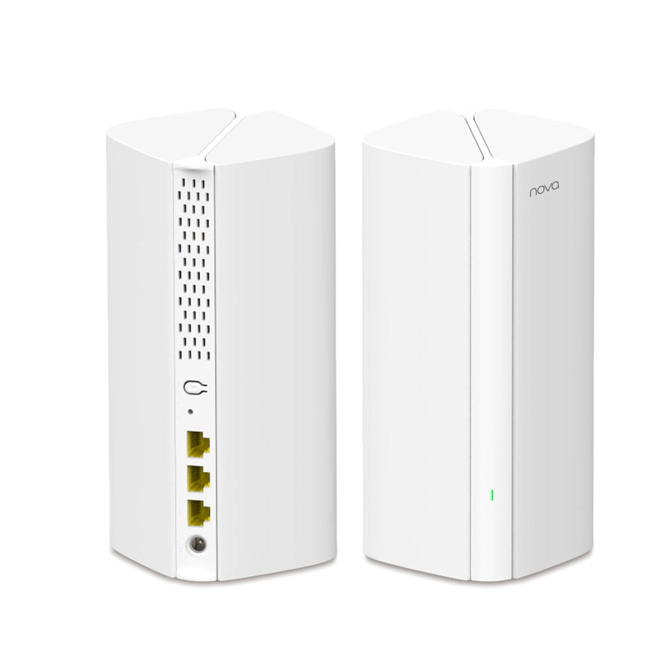 Tenda AX3000 Nova unit front view for seamless, whole-home coverage across every room