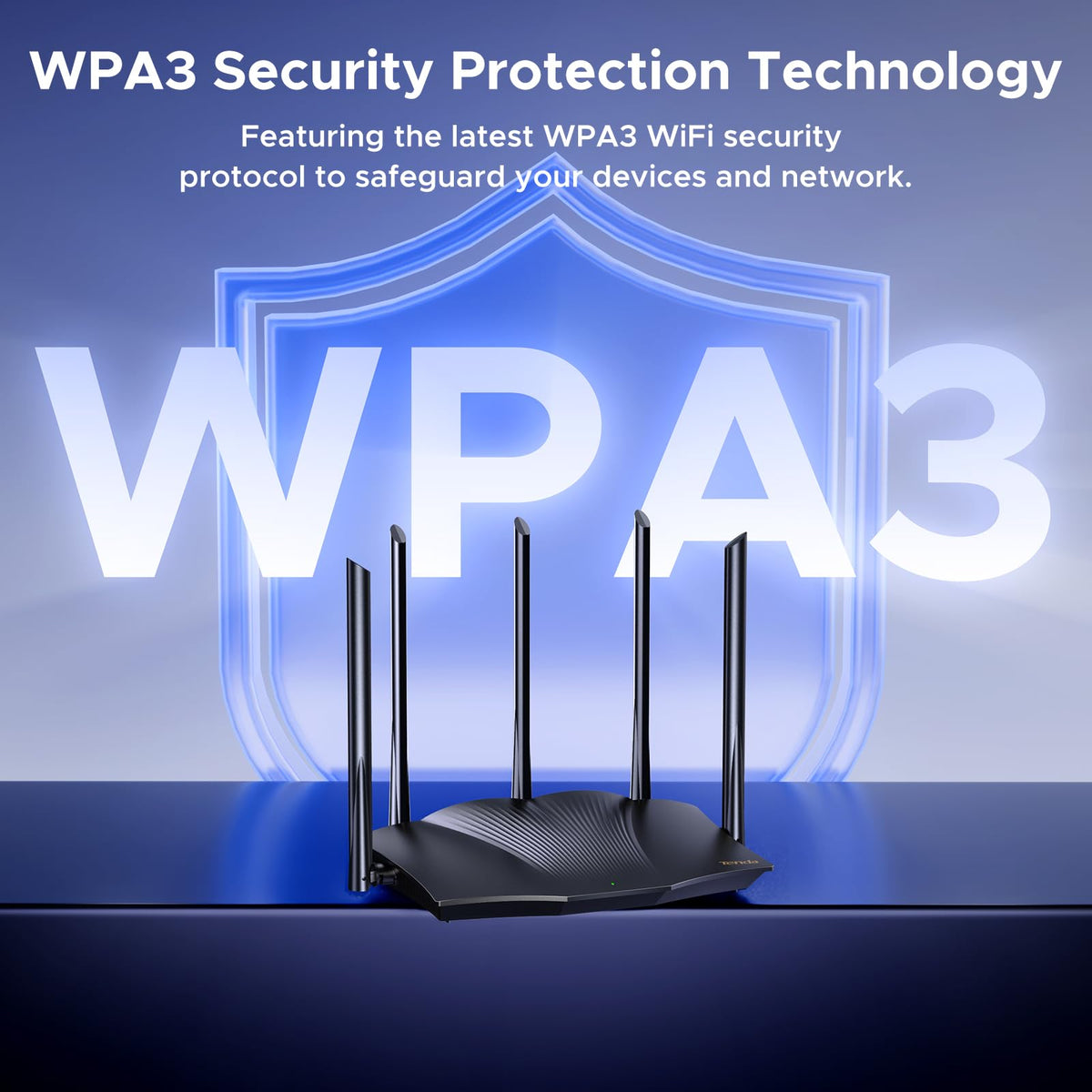 Tenda AX3000 web setup interface closeup simplifying router configuration