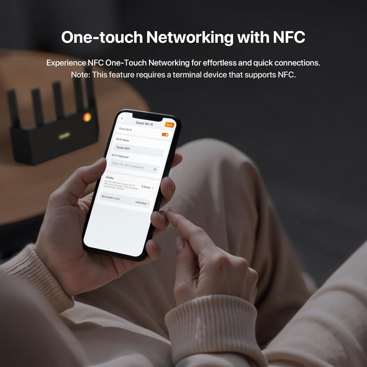 Tenda BE5100 in Access Point mode extending a home network.