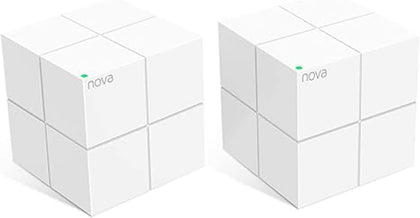 Tenda Nova MW6 front view showing compact node design for seamless home coverage