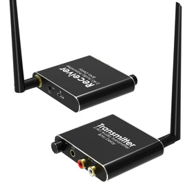 Tendak front view of transmitter and receiver showing compact durable design and clear benefit