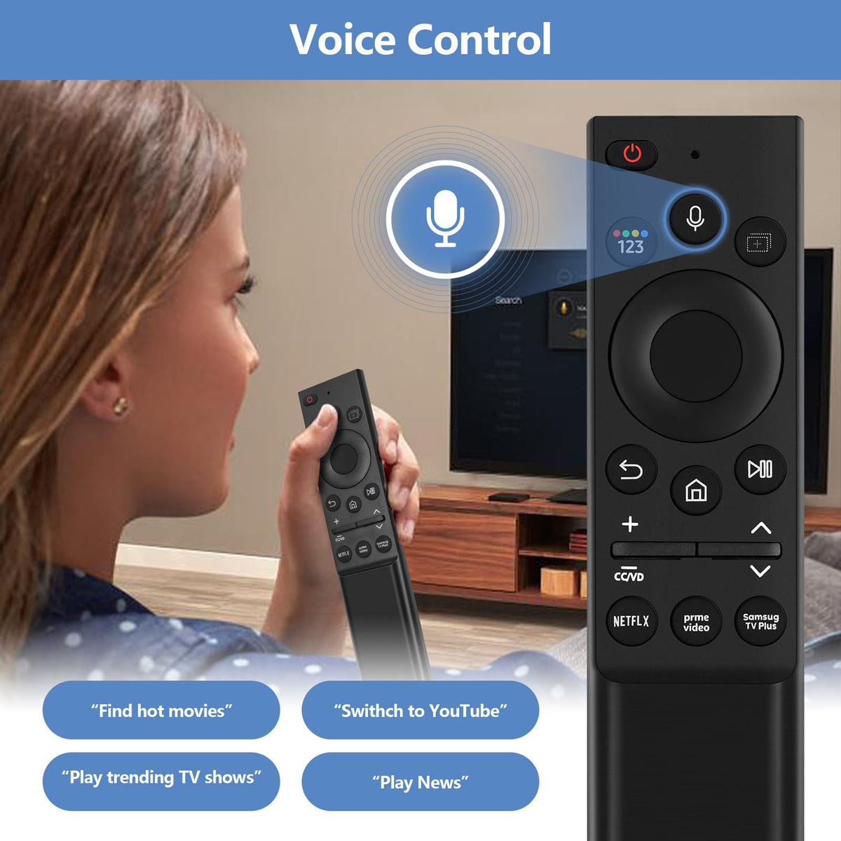 Tendodo BN59-01357A remote compatibility list for Samsung QLED and UHD models