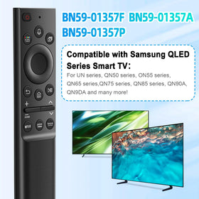 Tendodo BN59-01357F remote side profile showing slim, comfortable handling.