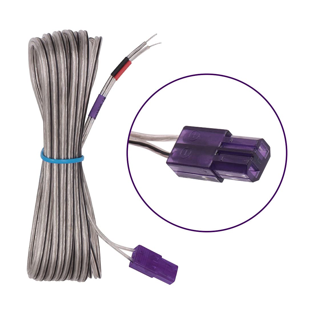 Tendodo cable next to ruler to show actual scale and length for confident purchasing decisions