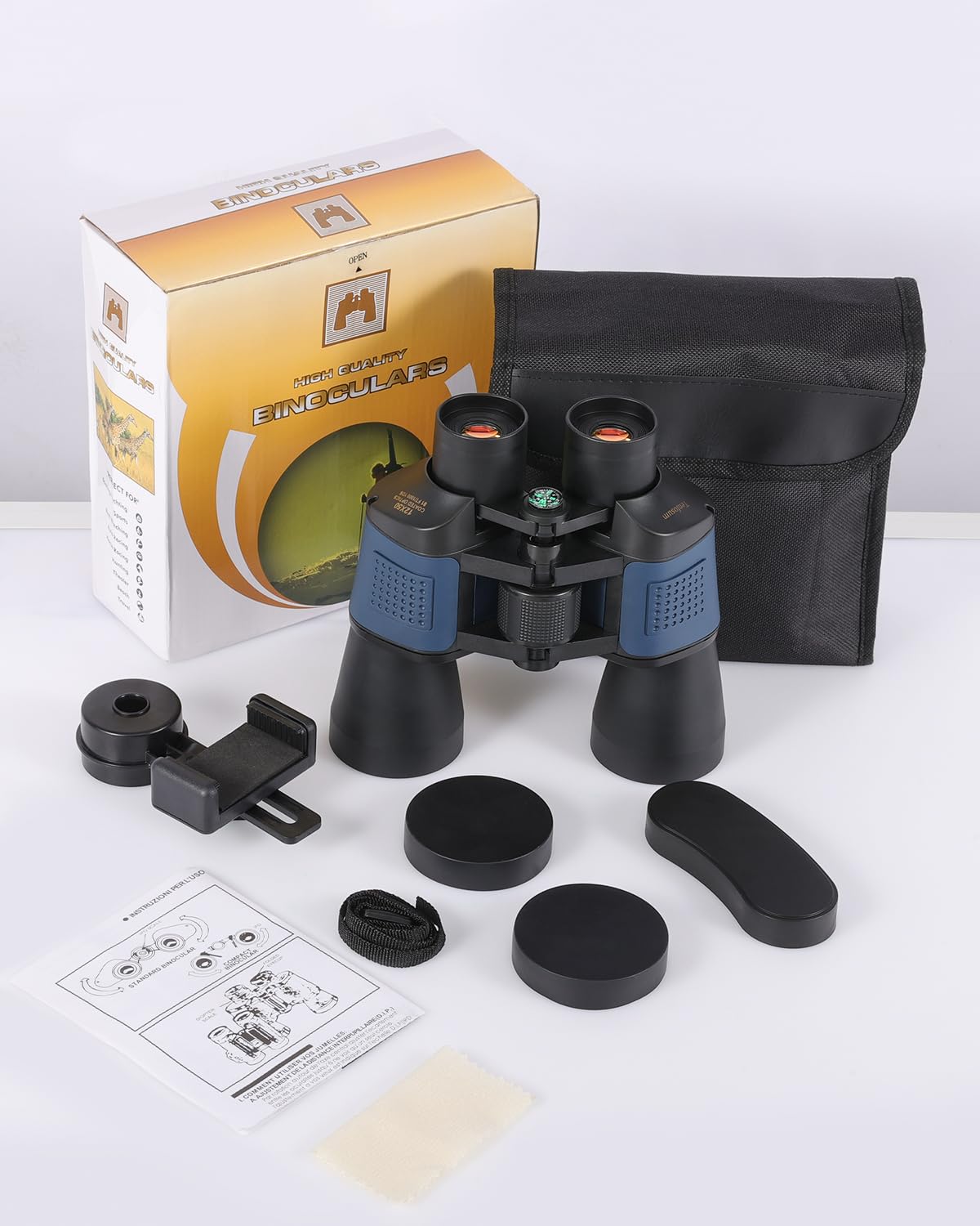 Tenfosum protective case and accessories included for secure storage
