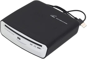 tengertang front panel slot-load CD player showing slim profile and easy insertion