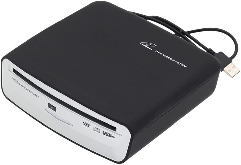 tengertang front panel slot-load CD player showing slim profile and easy insertion
