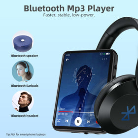 Tengsen MP3 Player Bluetooth 5.3 connection for wireless listening