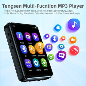 Tengsen full touch screen MP3 player for intuitive control on the go