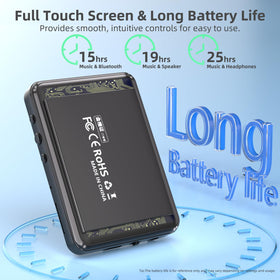 Tengsen MP3 Player compact portable design fits easily