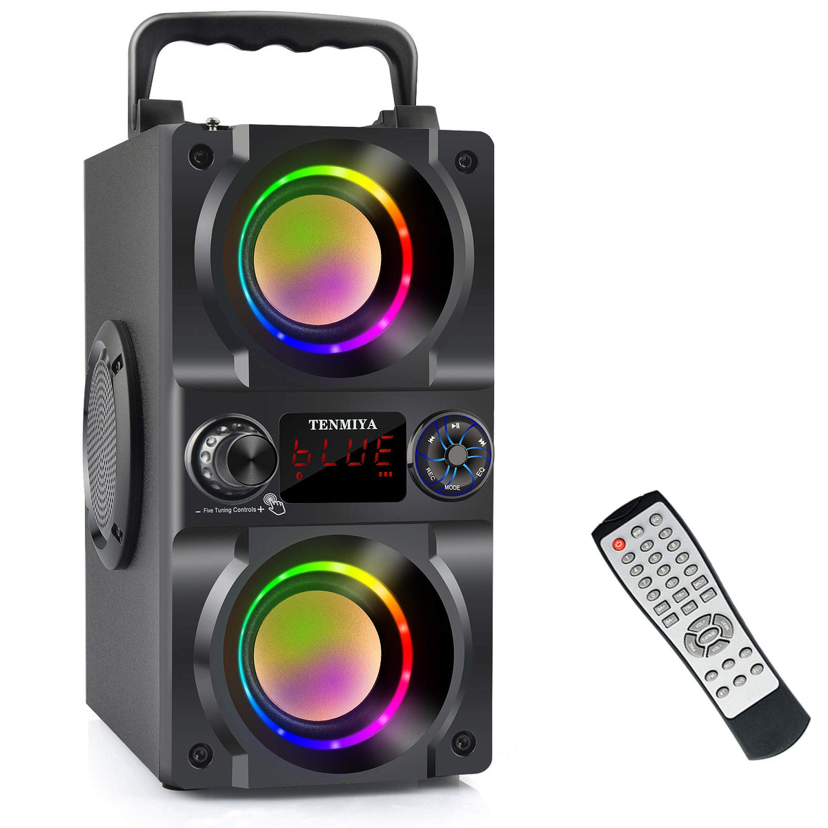 TENMIYA A30 front view showing speakers and clean audio benefit