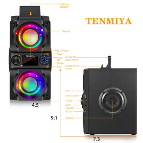 TENMIYA A30 remote and included cables showing simple control benefit