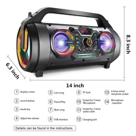 TENMIYA A66 mic input enables casual karaoke sessions.