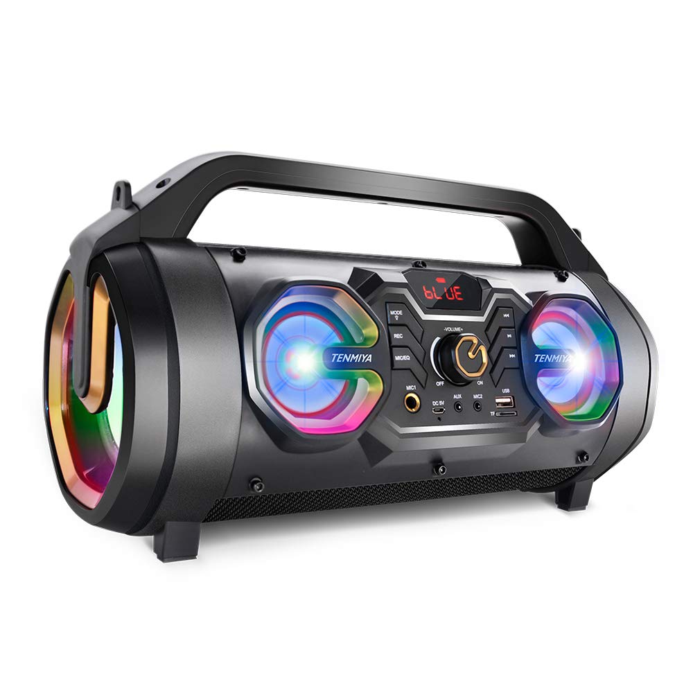 TENMIYA A66 powerful stereo sound for parties and gatherings.