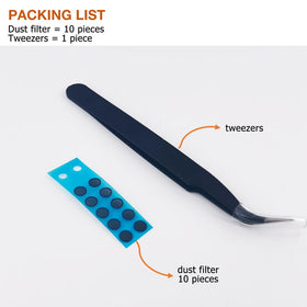 TENNMAK five-pair dust mesh pack protects Beats earbuds from dust.