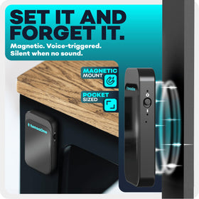 TensaOne 128GB storage capacity supports long lectures and interviews.
