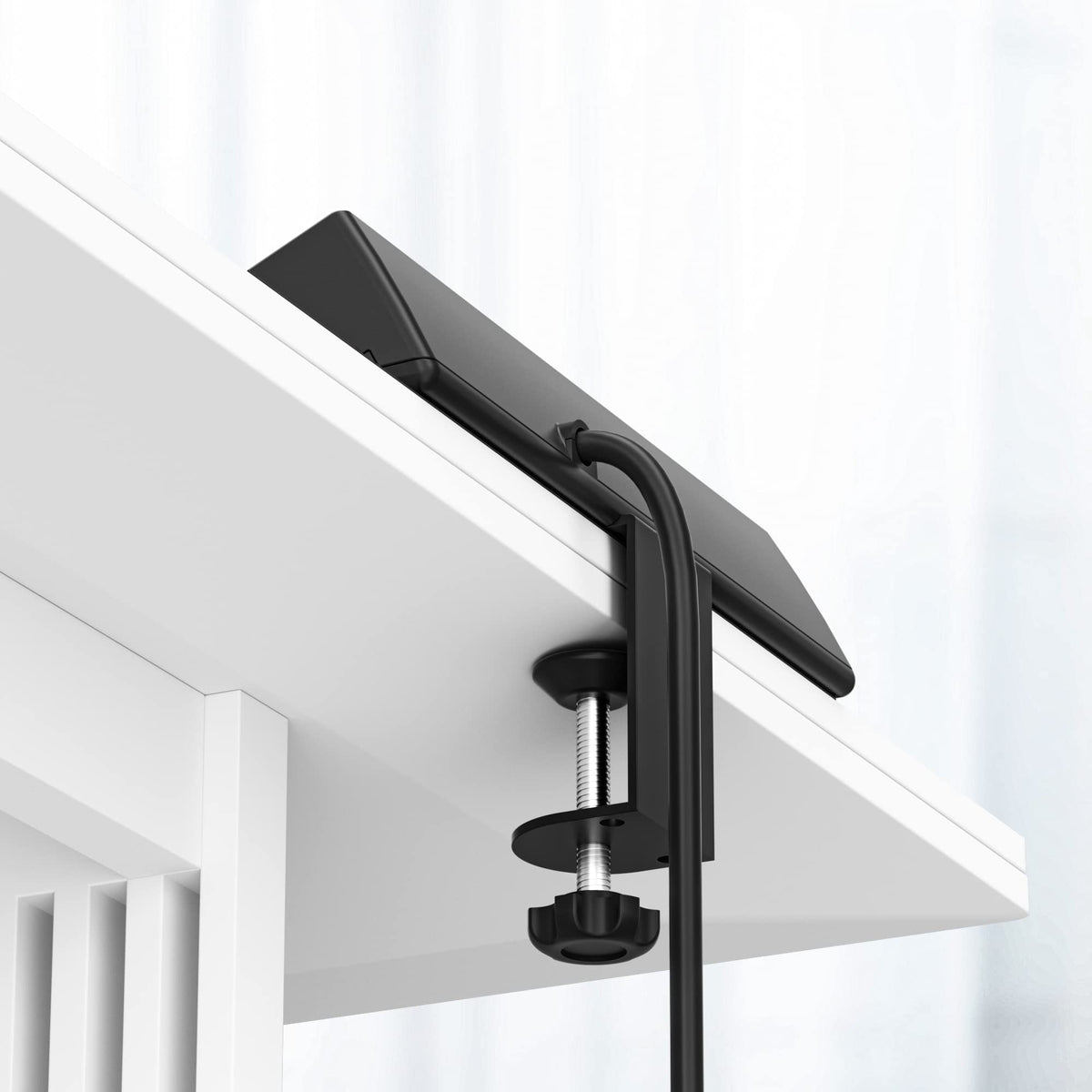 TenTrend clamp fits desks up to 1.7 inches thick for stable mounting