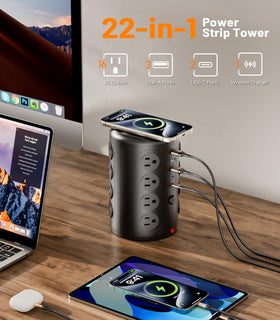 TenTrend top ports and green indicator light for quick status check and easy access