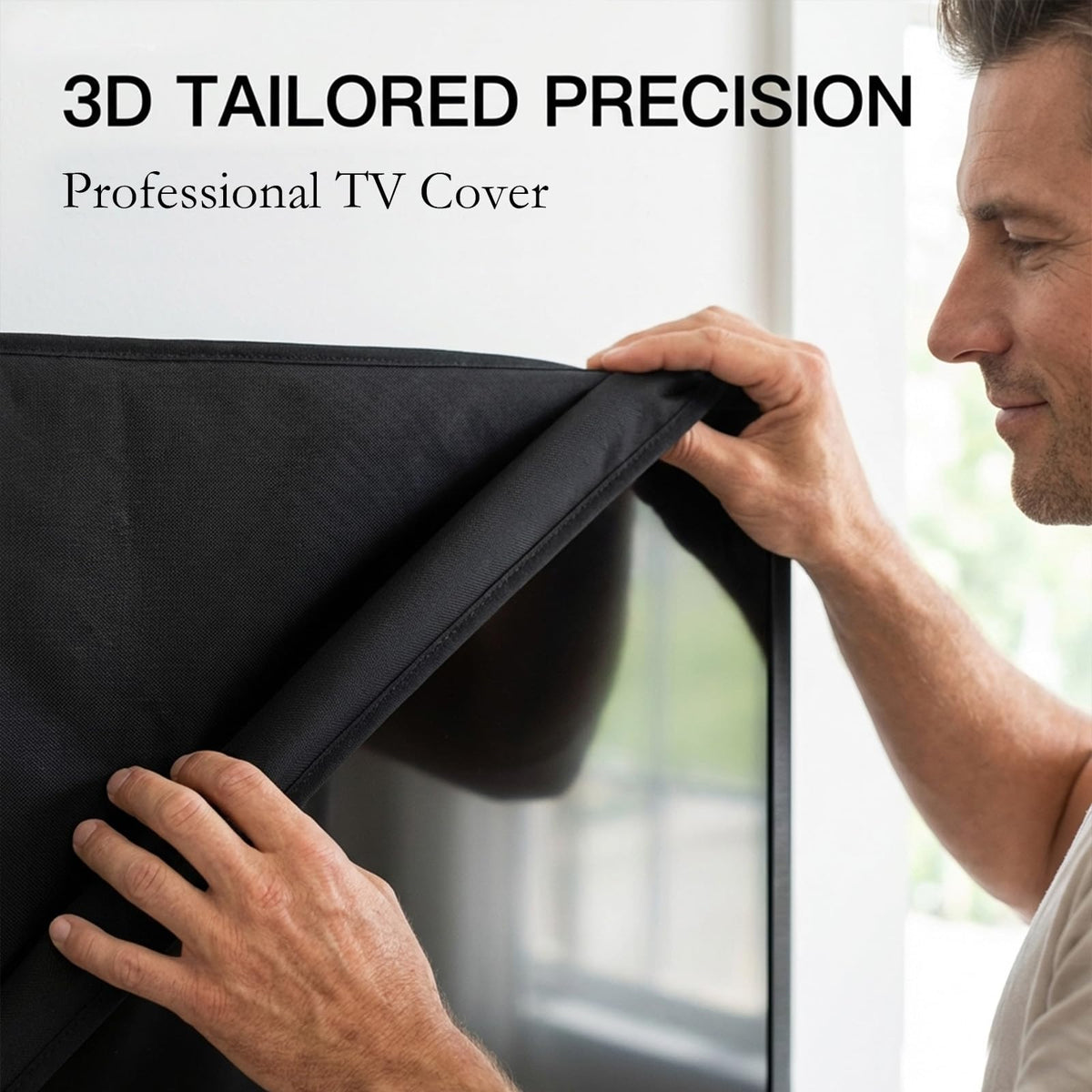 Tentvia elastic bottom hem and Velcro fasteners for a windproof fit.
