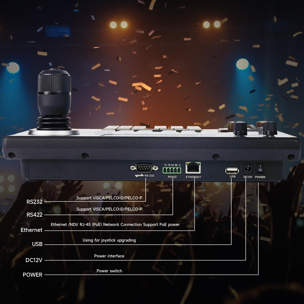 Tenveo IP Search Tool lists devices for quick setup.