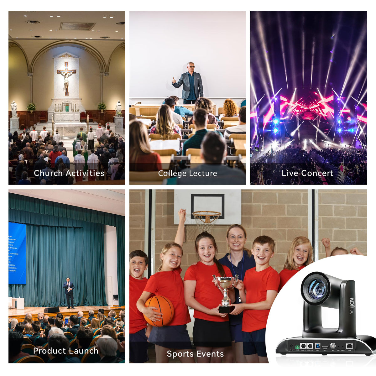 Tenveo PTZ camera latency test highlights ultra-low latency streaming.