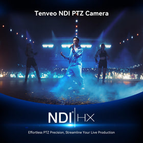 Tenveo NDI output with HDMI and USB3.0 for flexible live streaming setups.