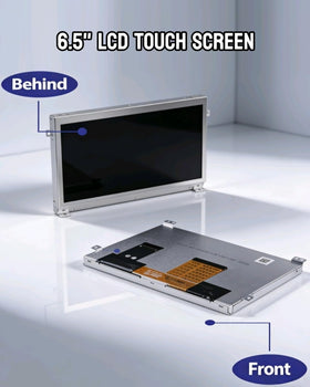 TepHnf powered screen displaying map with crisp resolution and contrast