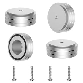 Tertullus packaging includes four feet and easy installation guide.