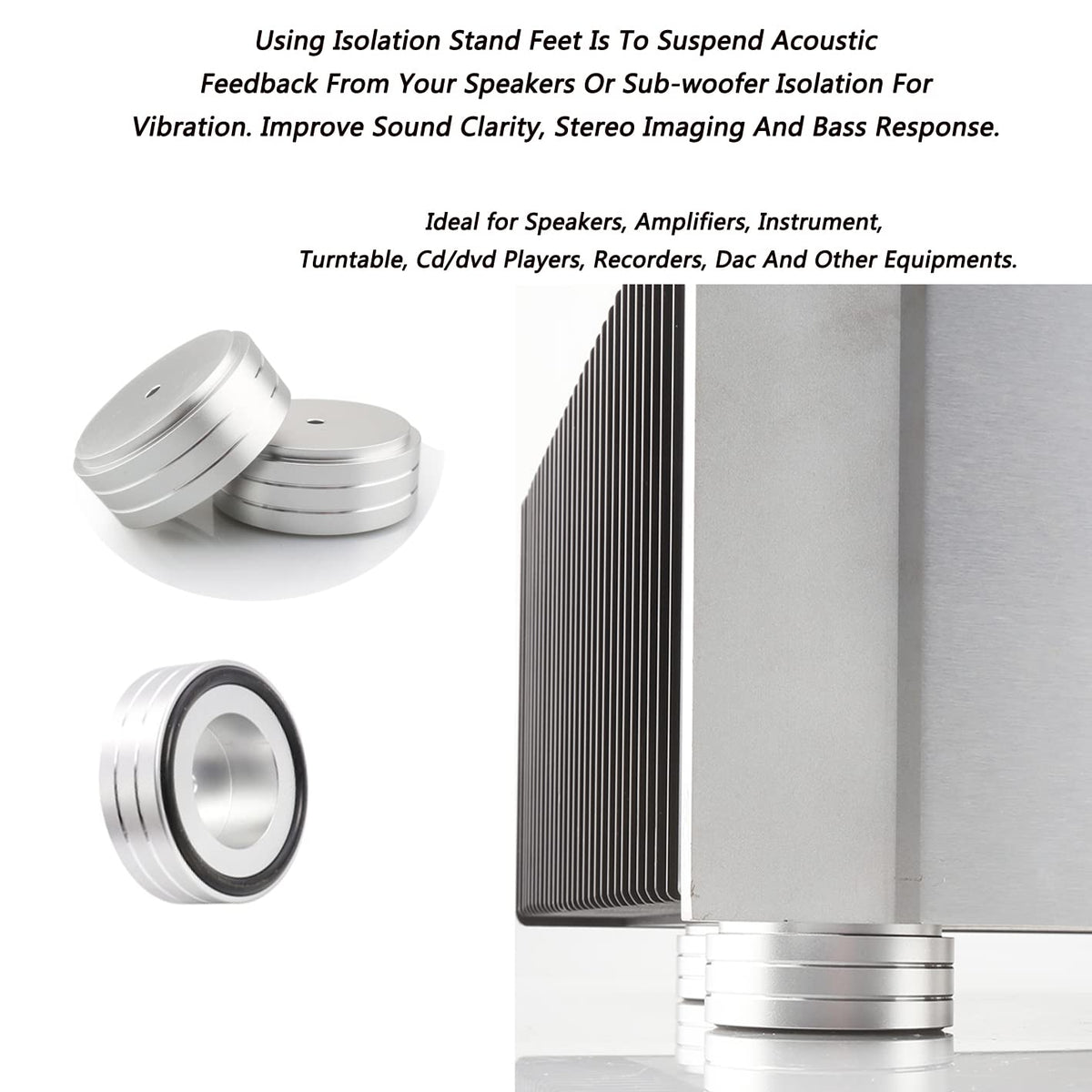 Tertullus silver finish CNC aluminum for premium aesthetics.