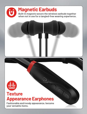 TERUBIN retail box open displaying headphones and included accessories