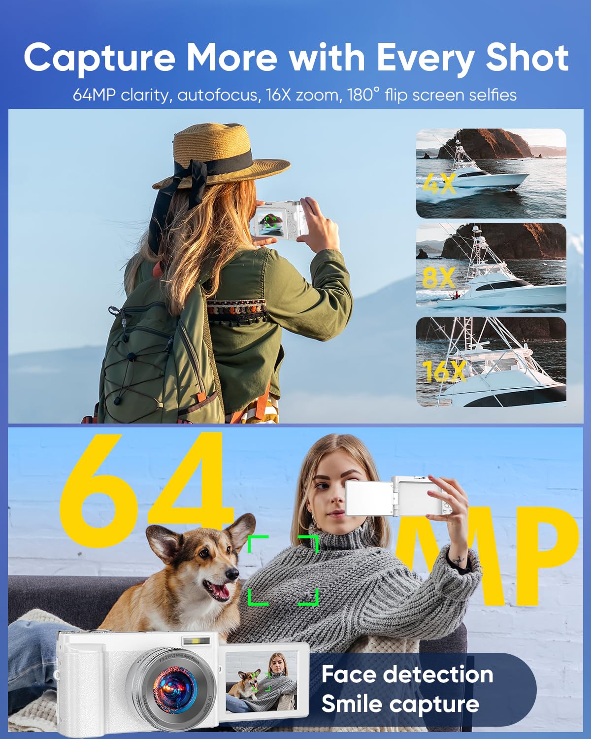TESFOT WiFi remote shooting enables quick transfers and previews.
