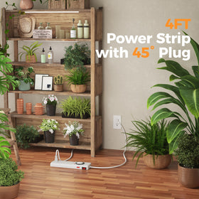 TESSAN aquarium-ready power strip supports lighting with clean setup