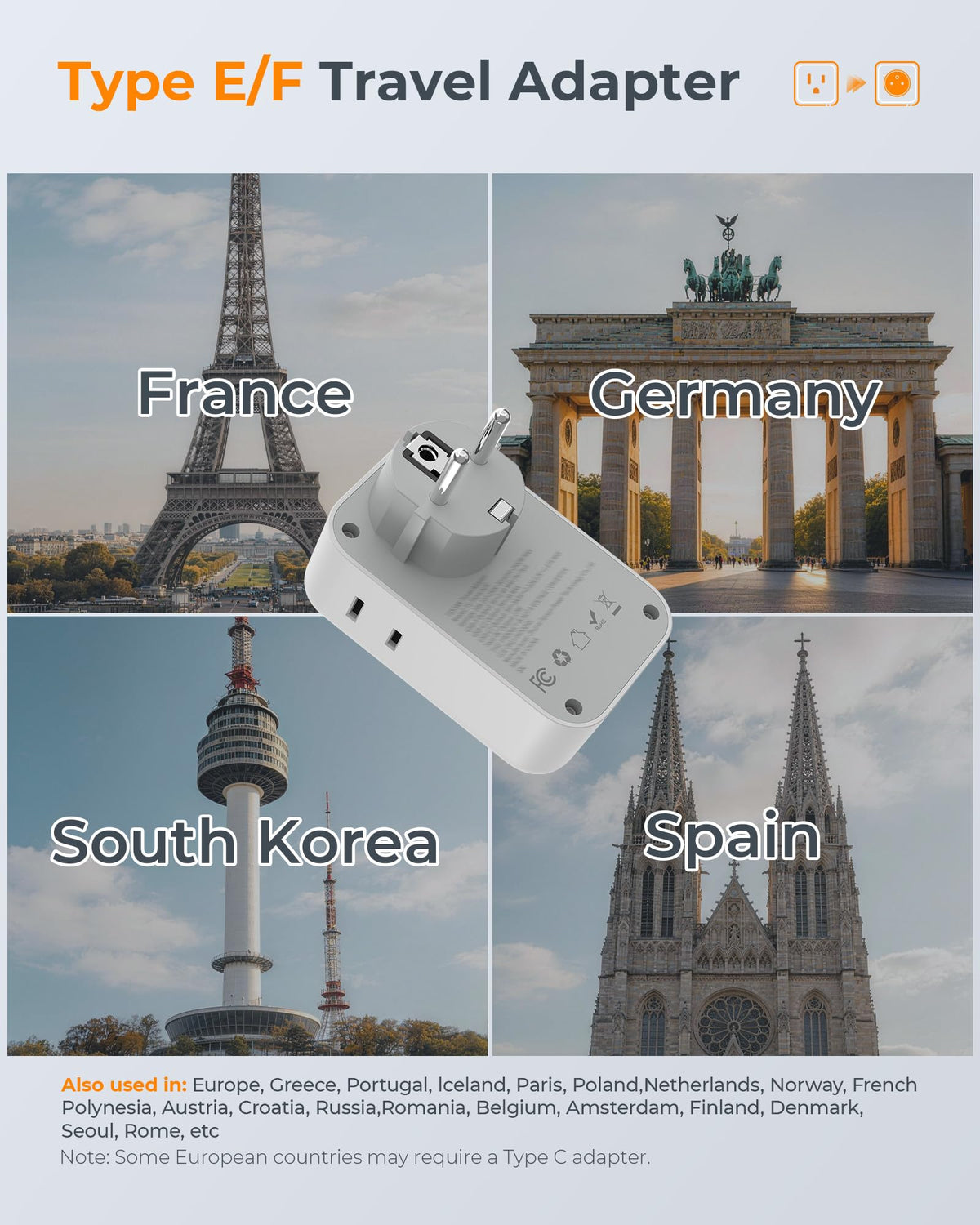 TESSAN not a voltage converter reminder for devices