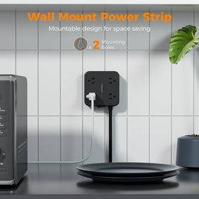 TESSAN slim side profile emphasizing ultra thin flat plug design