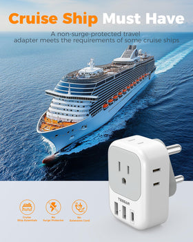 TESSAN wide-voltage note for 100–250V compatible devices.