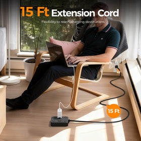 TESSAN USB‑C port detail highlighting fast charging capability
